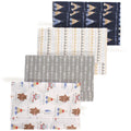 Boys Flannel Burp Cloth Bundle, Tribal Spirit