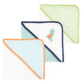 Boys Absorbent Terry Hooded Towels, Ancient Reptile