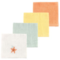 Unisex Ultra Soft Cotton Washcloths, Golden Shore