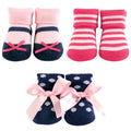 Girls Multipack Socks Set, Blush and Marine