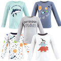 Boys Long Sleeve T-Shirt, Celestial Shark