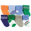 Boys Terry Socks, Tidal Tangerine