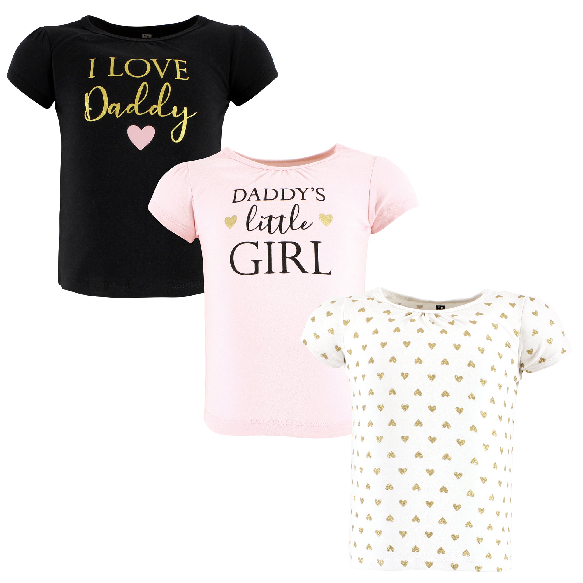 Girls Short Sleeve T-Shirt, Daughter's Hero