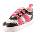 Girls Soft Sole Crib Shoes, Blush Midnight