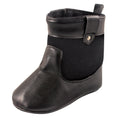 Girls Soft Sole Crib Shoes, Midnight Rider