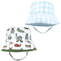 Boys Sun Hat, Wildwood Checkers