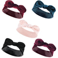 Girls Hair Accessory Set, Pink Plush Knot