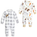Boys Cozy Soft Plush Jumpsuits, Wildwood Friends