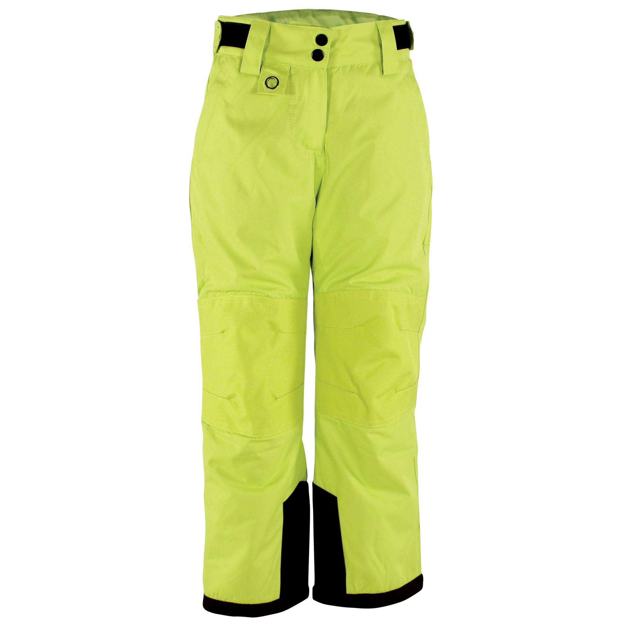 Unisex Insulated Snow Pants, Neon Meadow