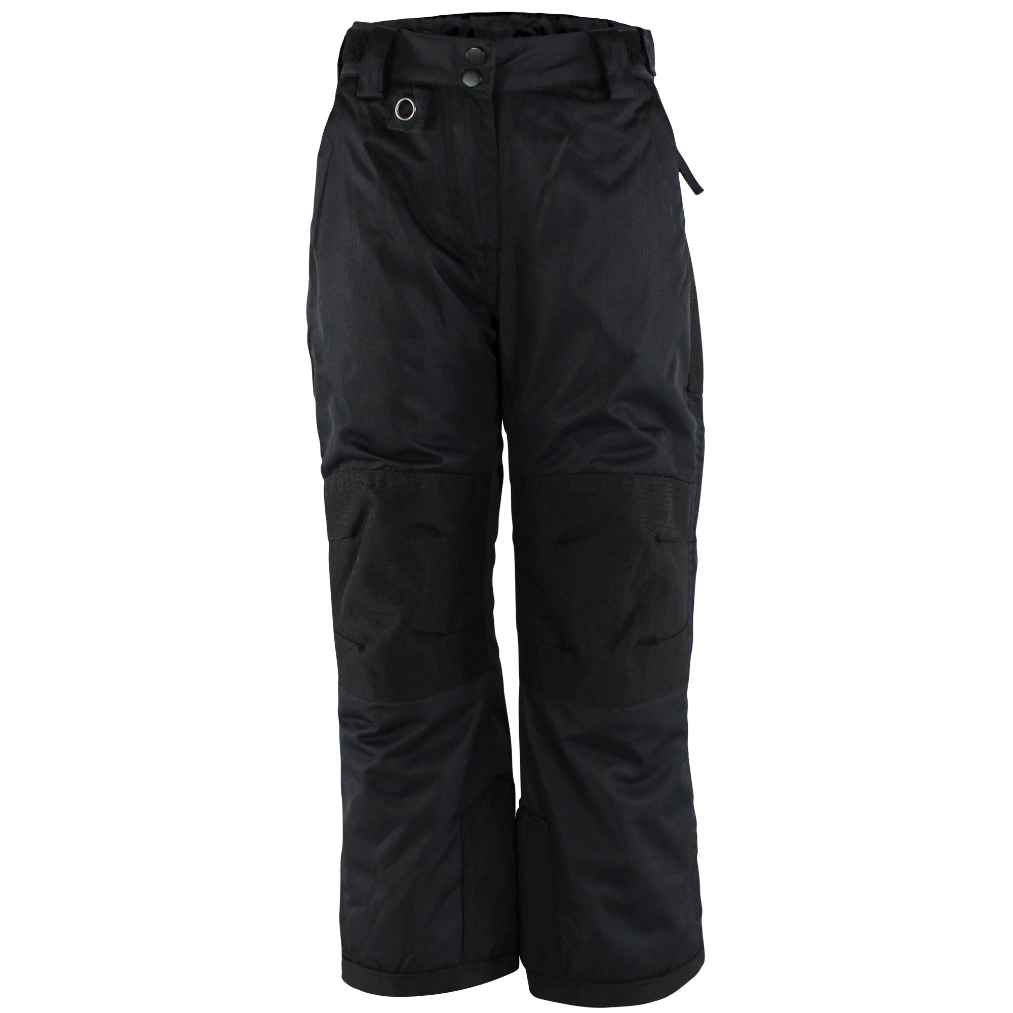 Unisex Insulated Snow Pants, Midnight Onyx