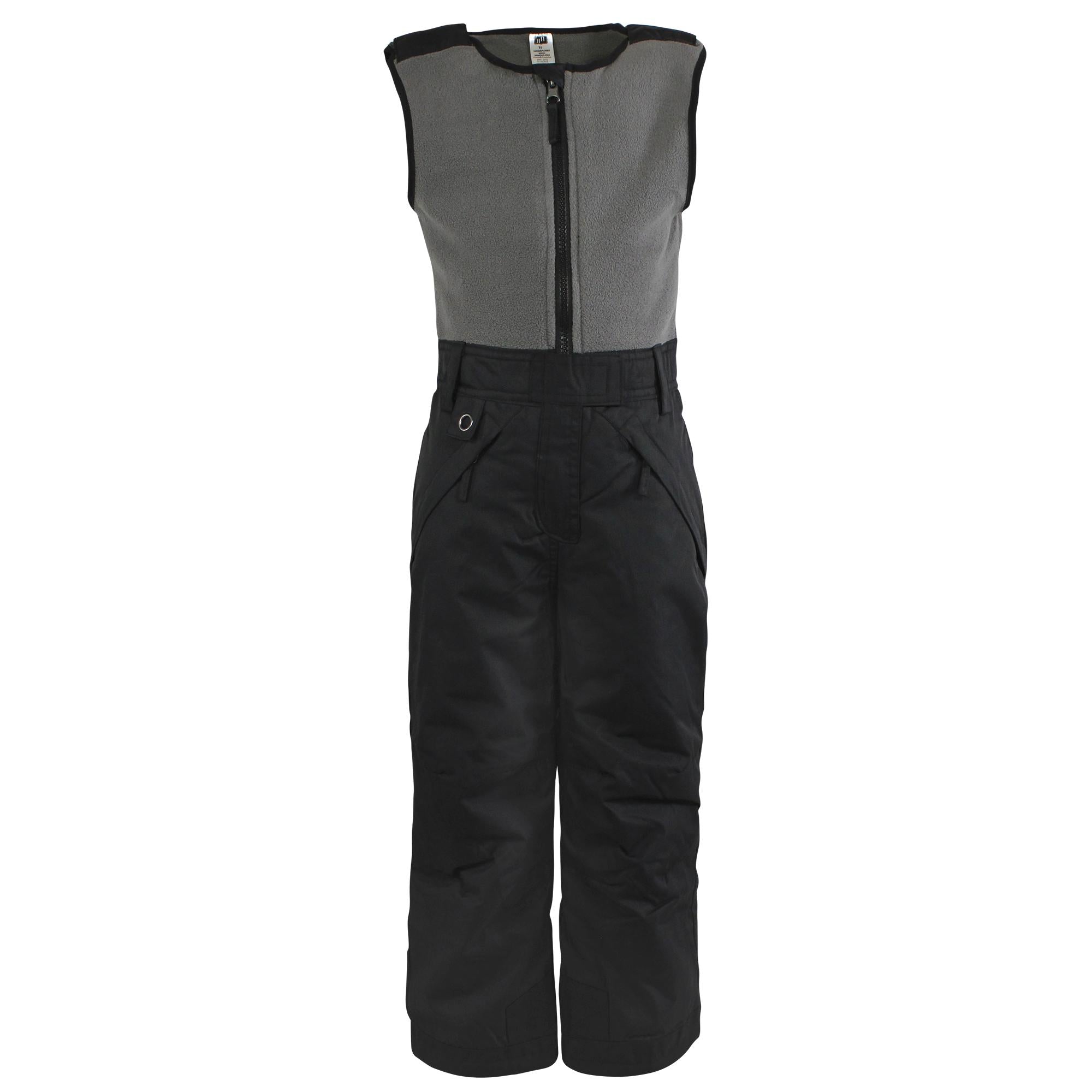 Unisex Winter Coveralls, Dark Onyx