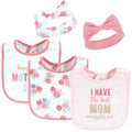 Girls Bib and Head Accessory Bundle, Maternal Love