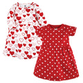 Girls Dresses, Ruby Blush Hearts