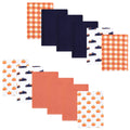 Boys Flannel Burp Cloth Bundle, Autumn Harvest Truck