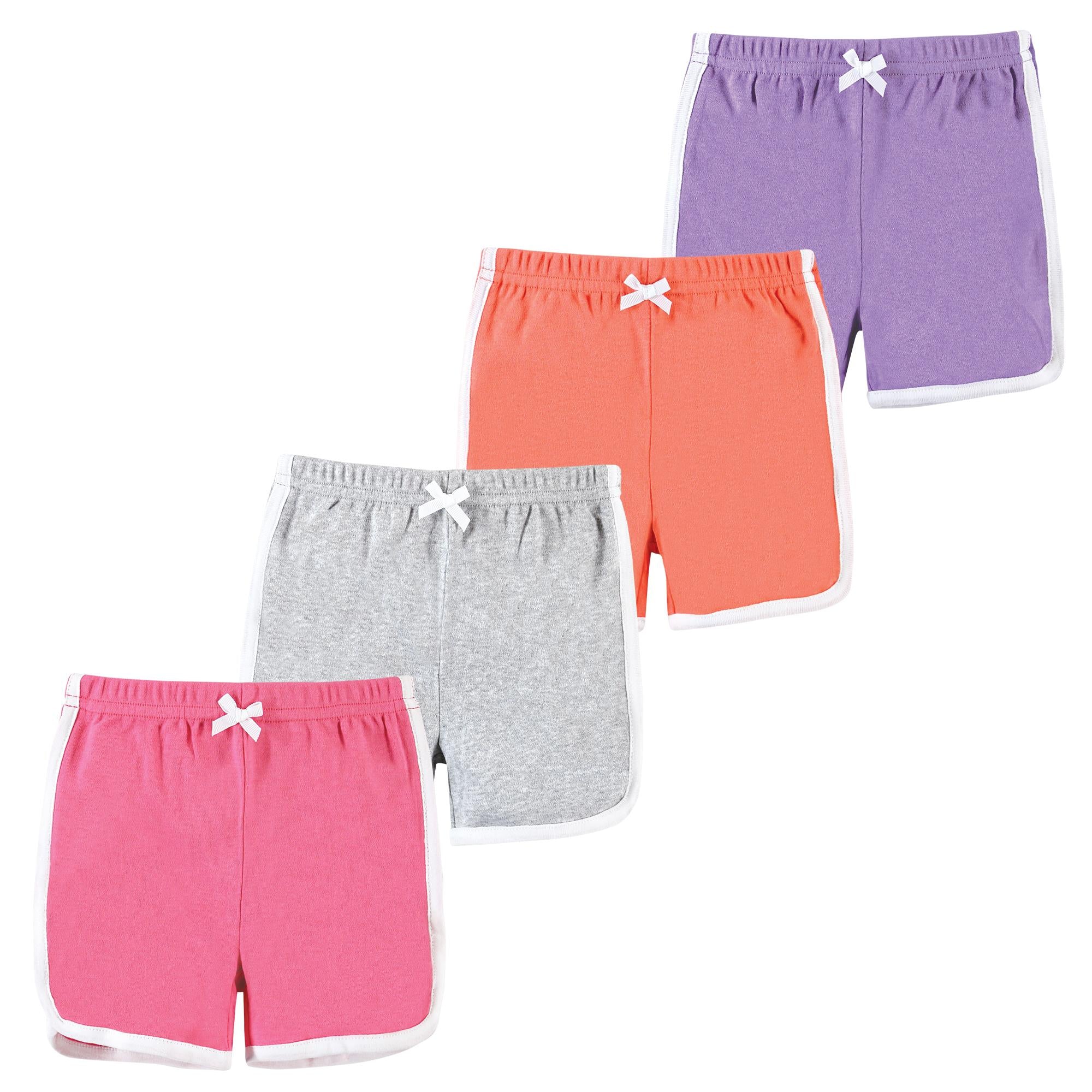 Girls Shorts Bottoms Bundle, Lilac Reef