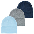 Boys Knit Caps and Beanies, Soft Sky