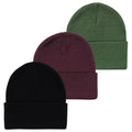 Unisex Knit Caps and Beanies, Evergreen Berry Mix