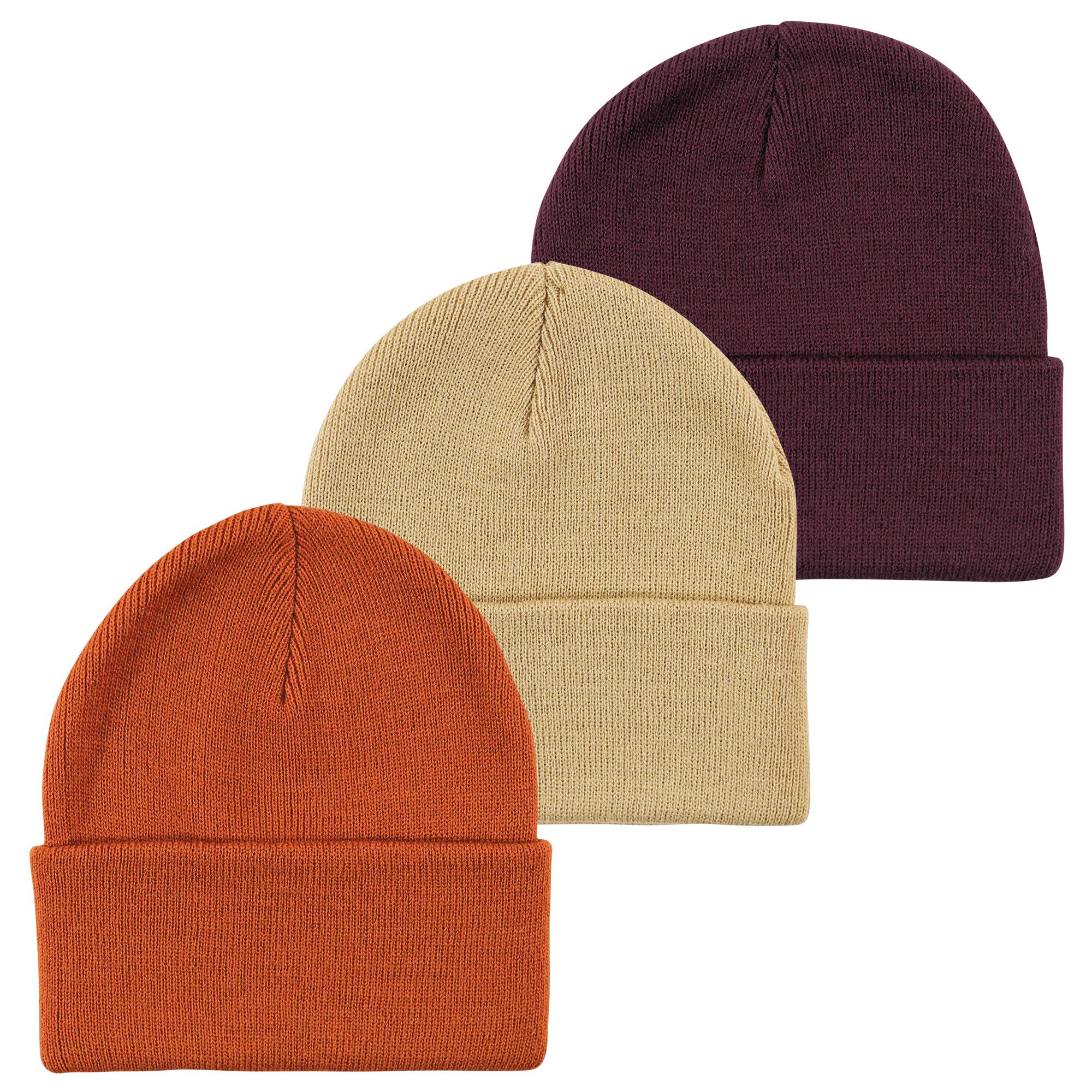 Unisex Knit Caps and Beanies, Burnt Ember