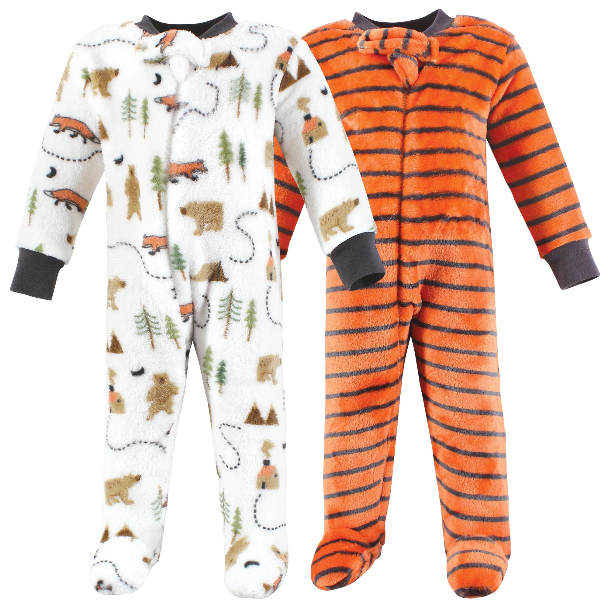 Boys Plush Jumpsuit, Autumn Adventure