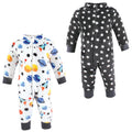 Boys Cozy Soft Plush Jumpsuits, Galactic Explorer