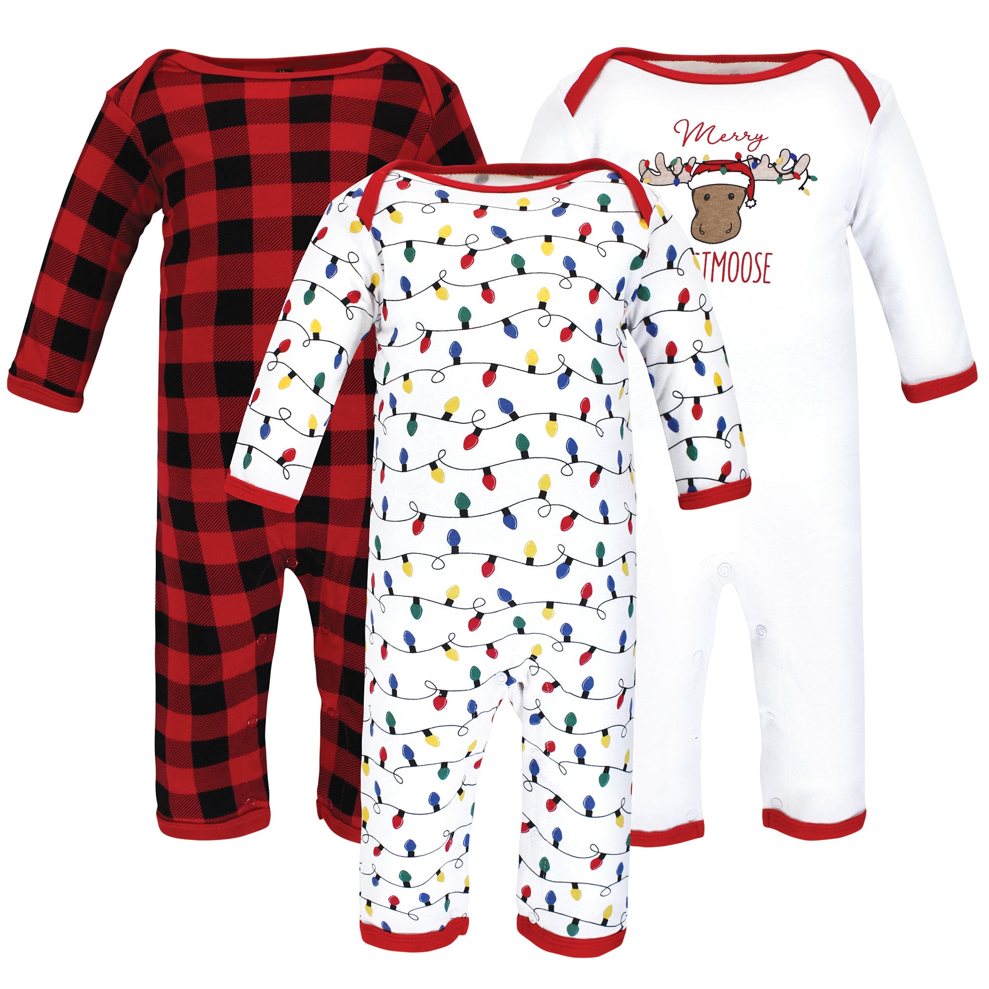 Boys Jumpsuits, Merry Elk Red