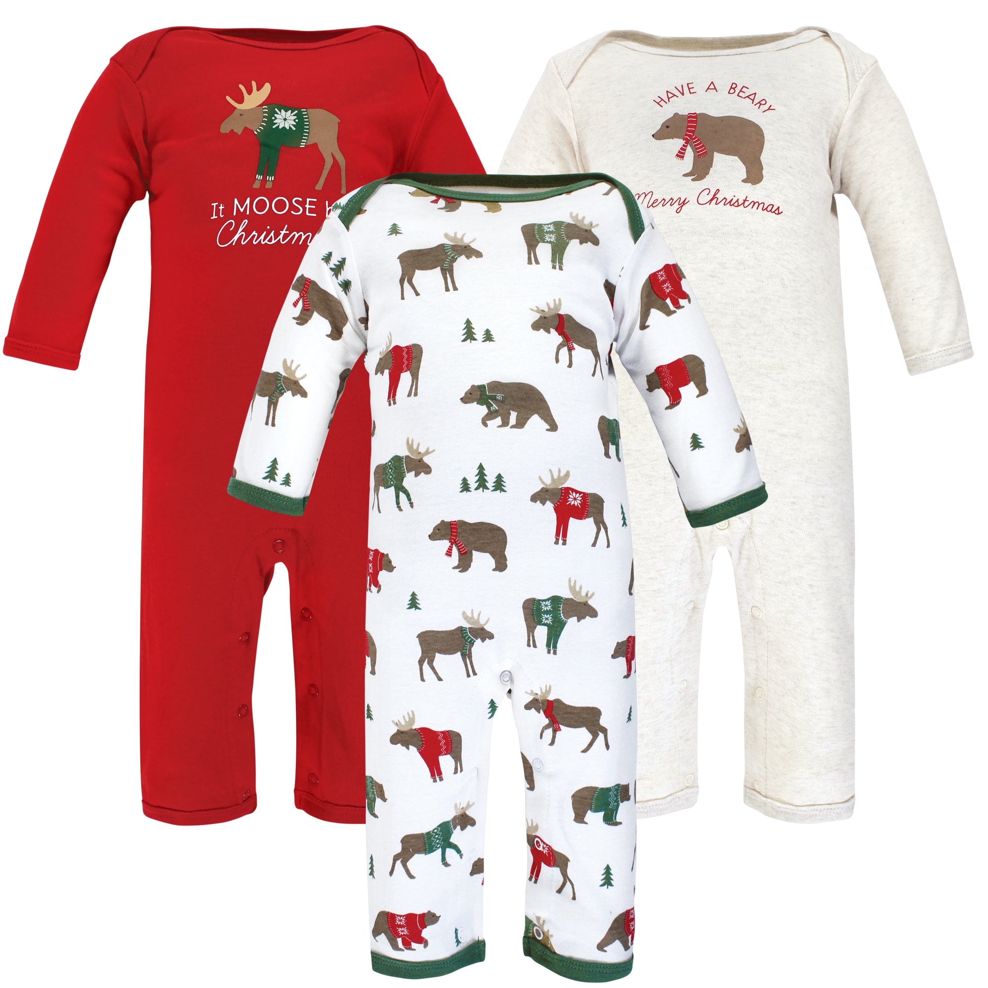 Boys Jumpsuits, Holiday Forest Elk