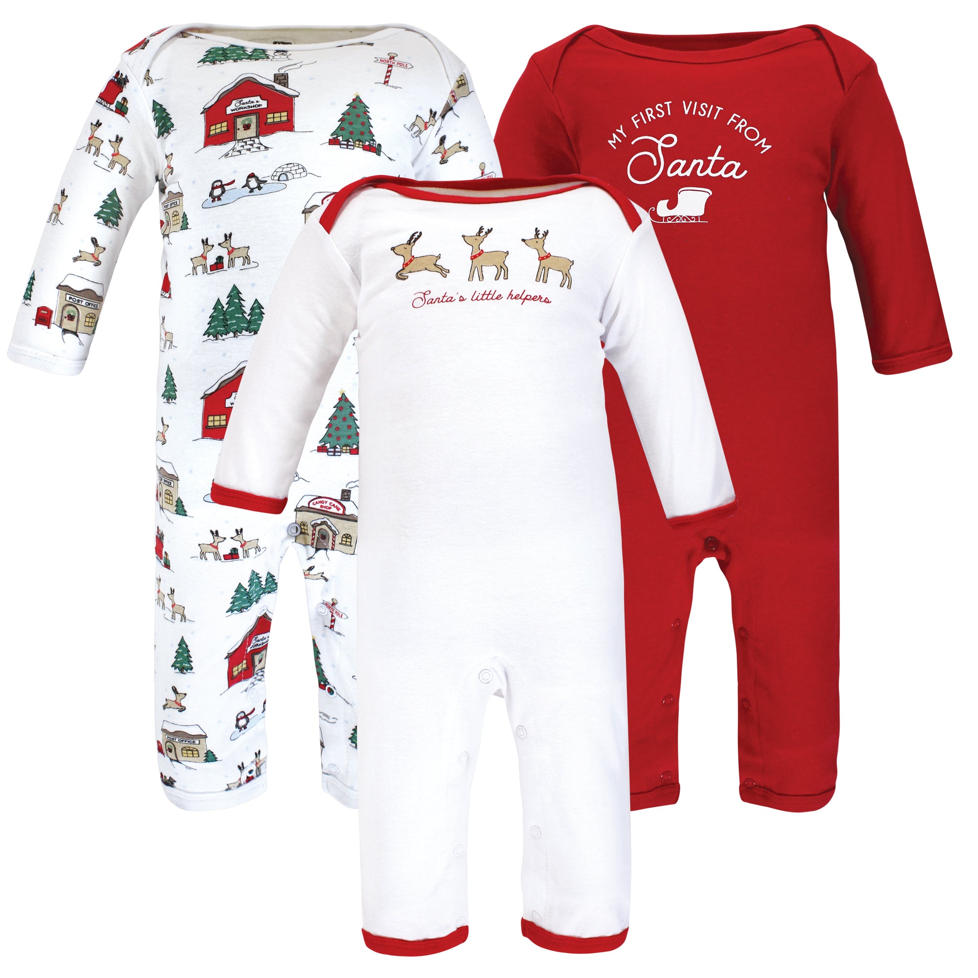 Unisex Jumpsuits, Arctic Crimson