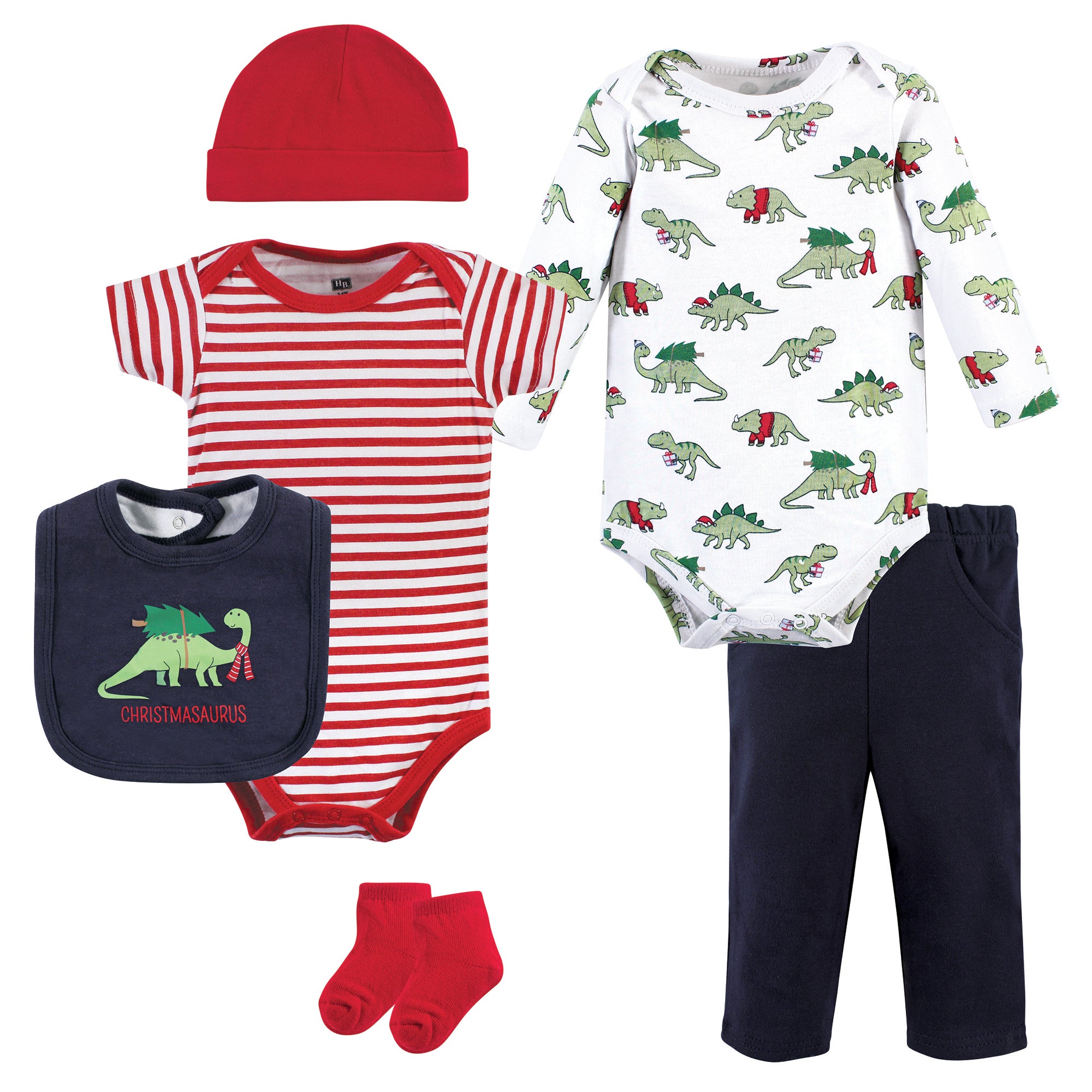 Unisex Baby Layette Essentials Set, Jolly Jurassic
