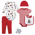 Unisex Baby Layette Essentials Set, Holiday Evergreen