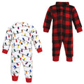 Unisex Cozy Soft Plush Jumpsuits, Holiday Twinkle