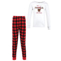 Unisex Pajamas, Merry Elk Red