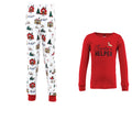 Unisex Pajamas, Arctic Crimson