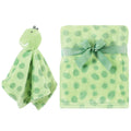 Boys Plush Blanket with Lovey, Jurassic Forest