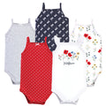 Girls Sleeveless Bodysuits, Botanical Bloom