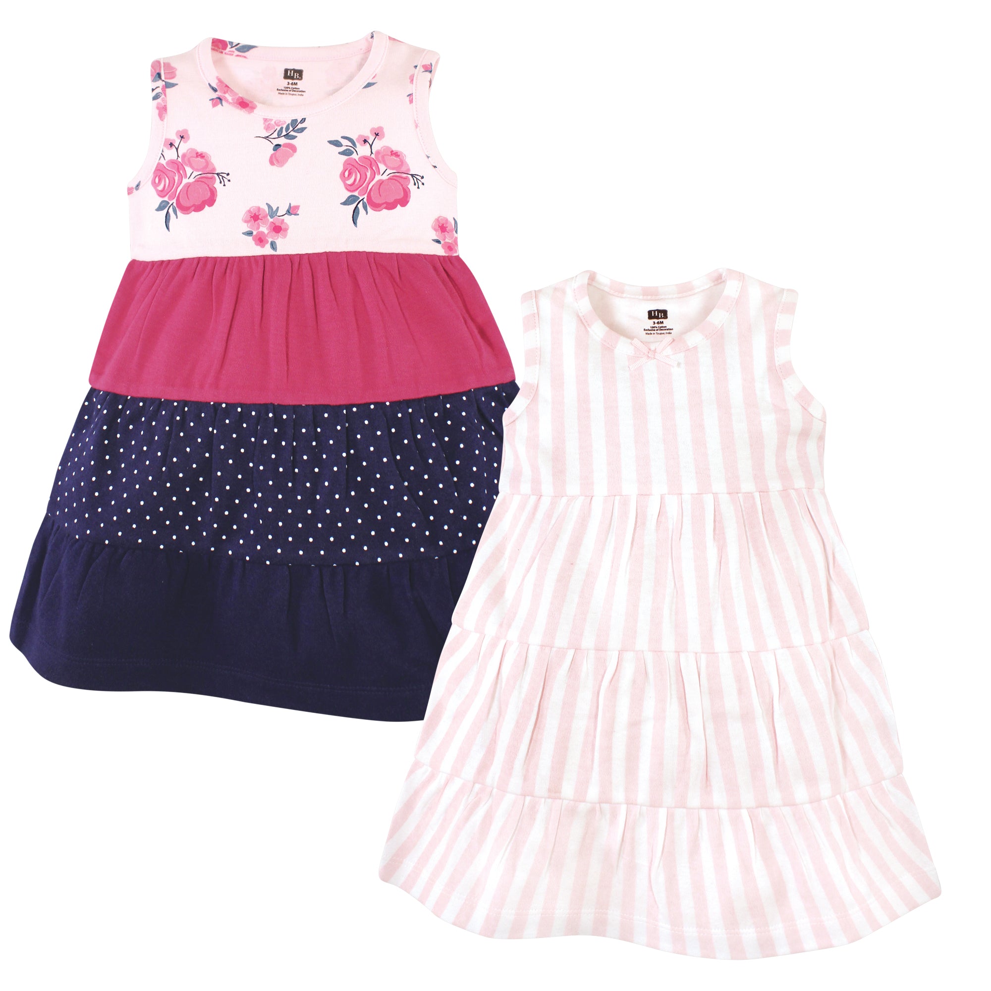 Girls Dresses, Rosy Midnight Bloom