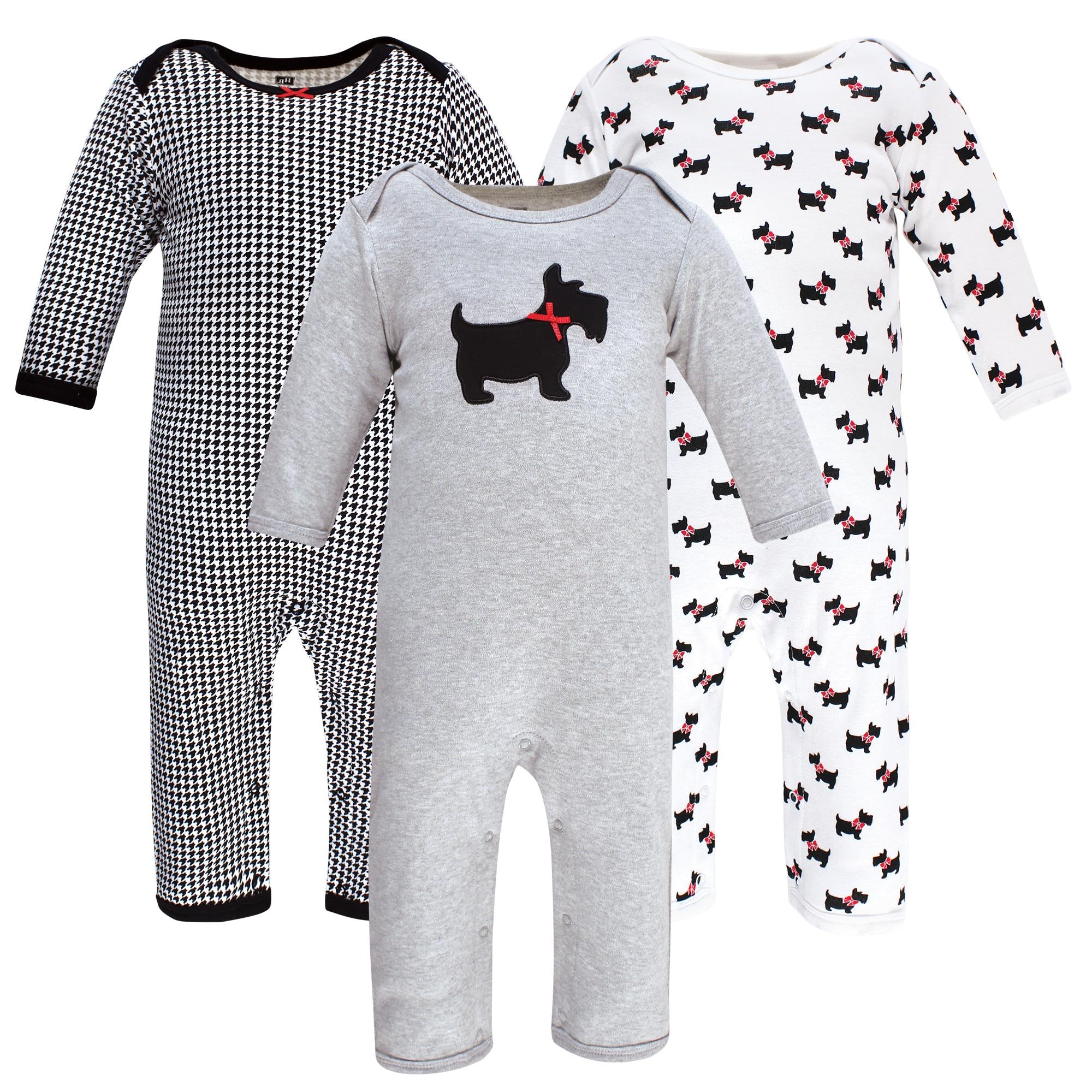 Girls Jumpsuits, Little Scottie Print