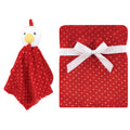 Unisex Plush Blanket with Lovey, Sunny Farm Chick