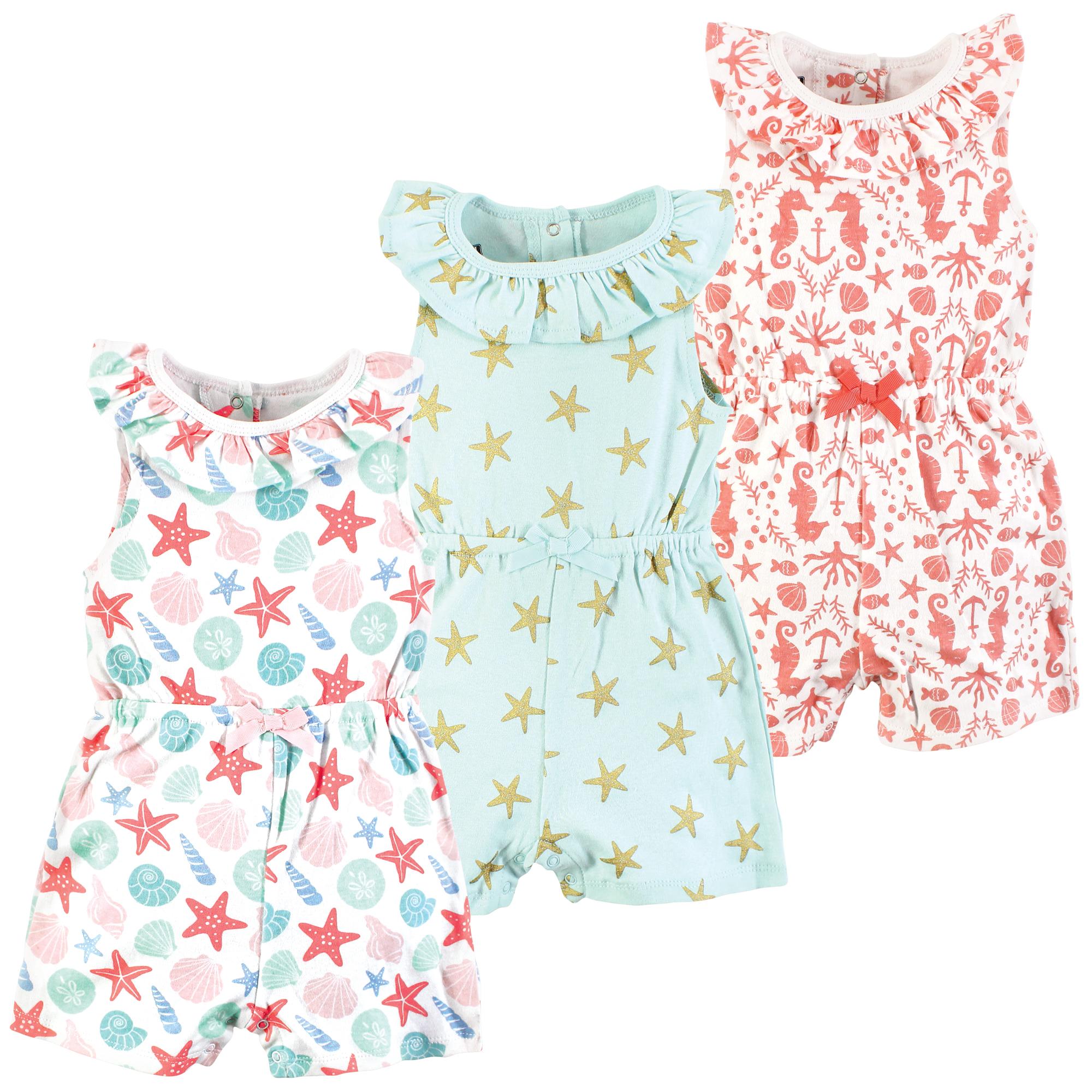 Girls Rompers, Ocean Treasures