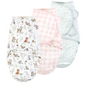 Girls Quilted Swaddle Blankets, Magical Woodland