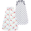 Girls Sleeveless Sleeping Bag, Botanical Bloom