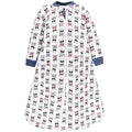 Boys Quilted Long Sleeve Sleep Sack, Parisian Pup