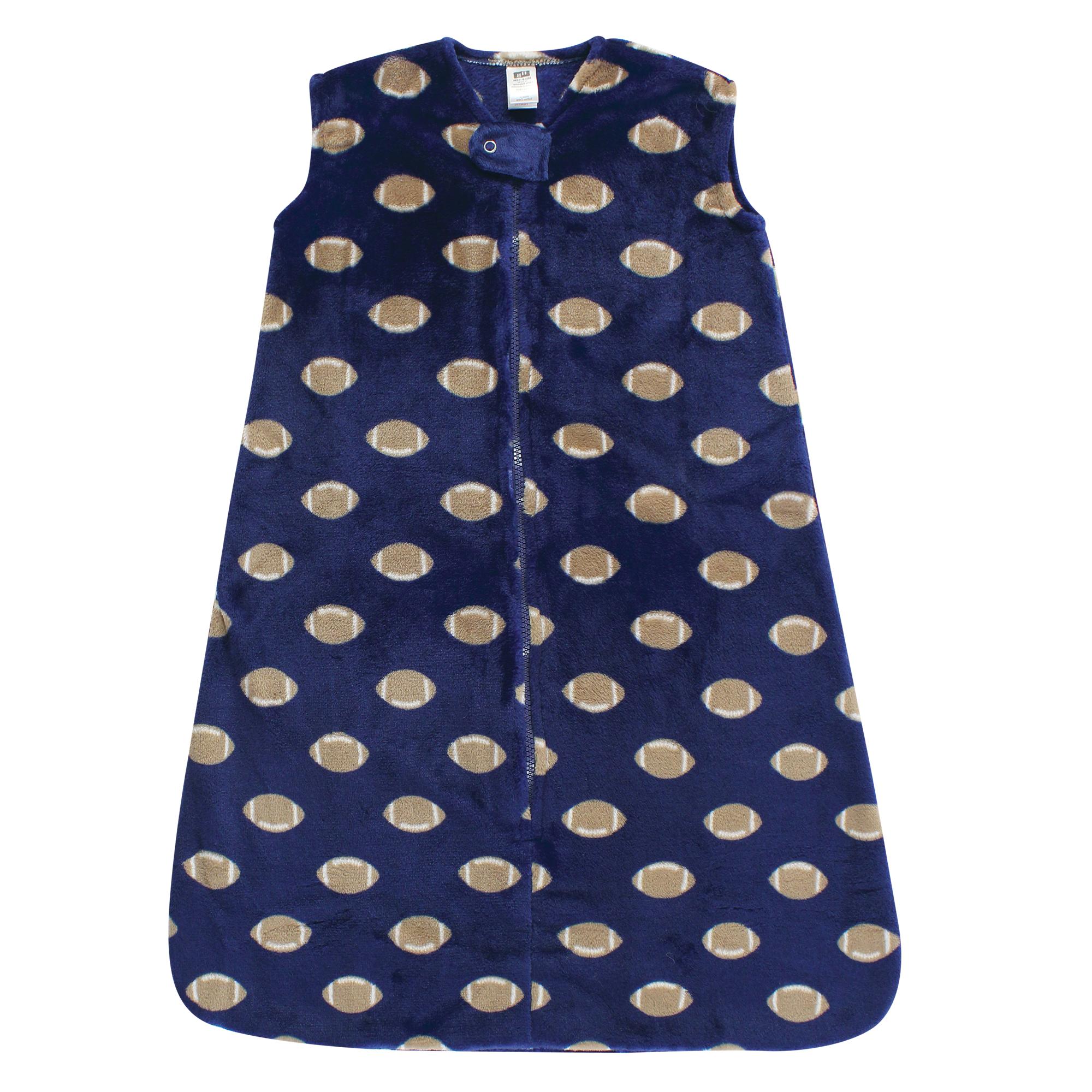 Boys Plush Sleep Sack, Gridiron Fun