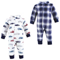 Boys Cozy Soft Plush Jumpsuits, Speedy Cruisers
