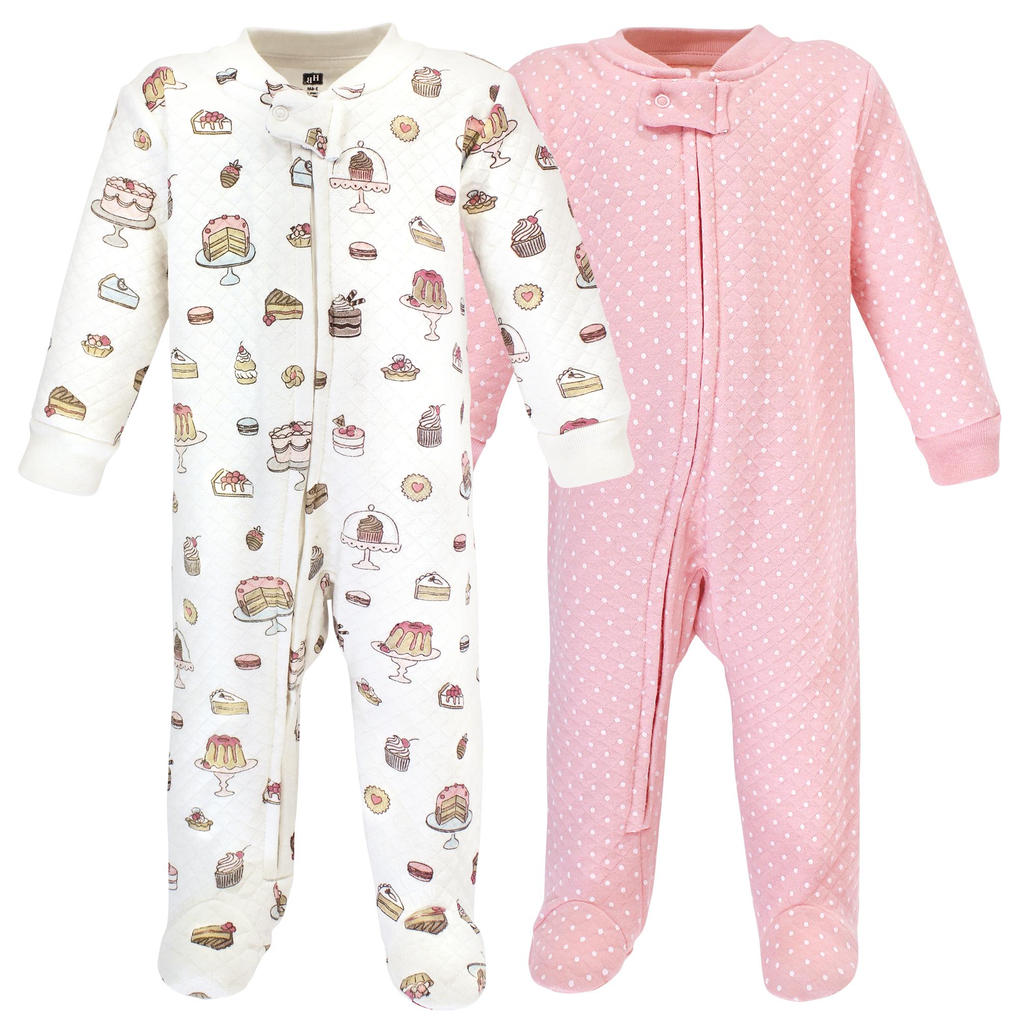 Girls Quilted Zipper Jumpsuit, Pastry Shop Treats