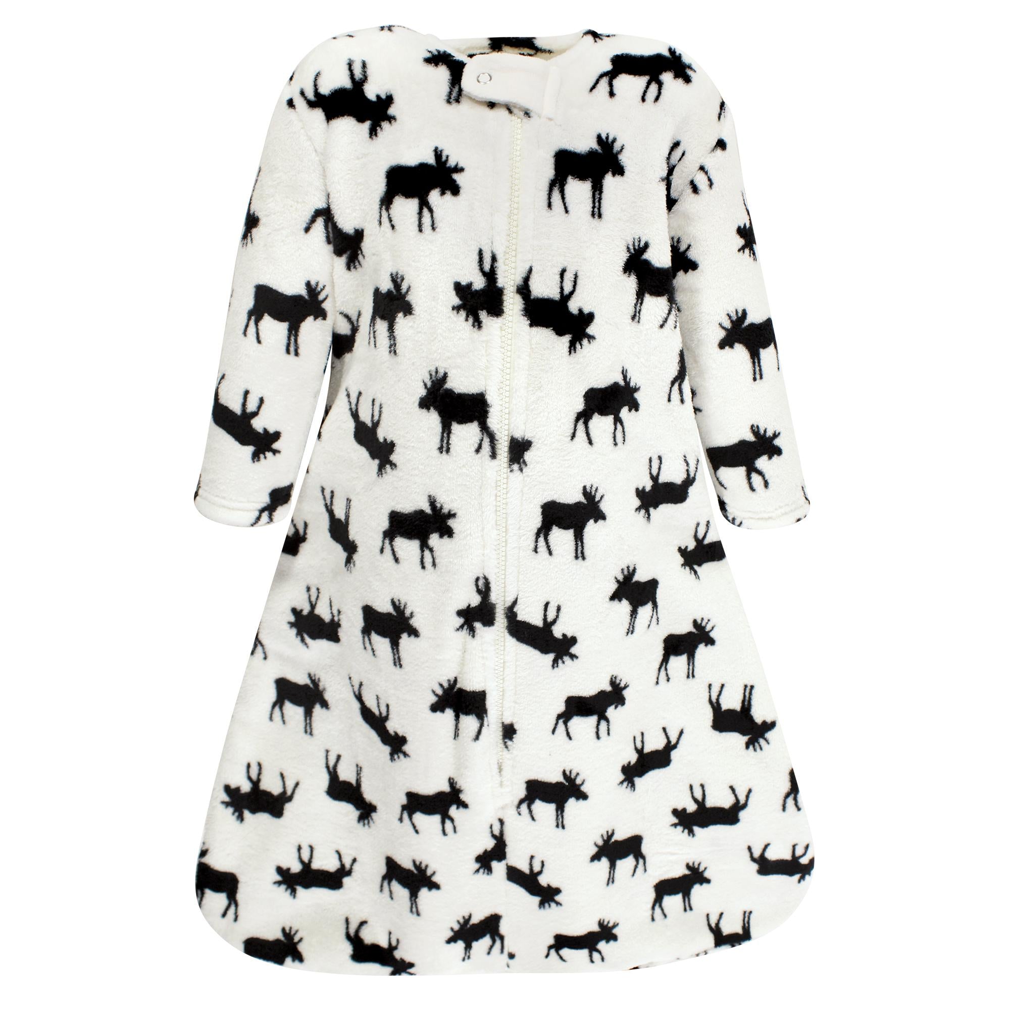 Unisex Plush Sleep Sack, Wilderness Moose