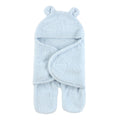 Boys Outdoor Sherpa Stroller Wrap, Soft Azure