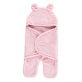 Girls Outdoor Sherpa Stroller Wrap, Blossom Petal