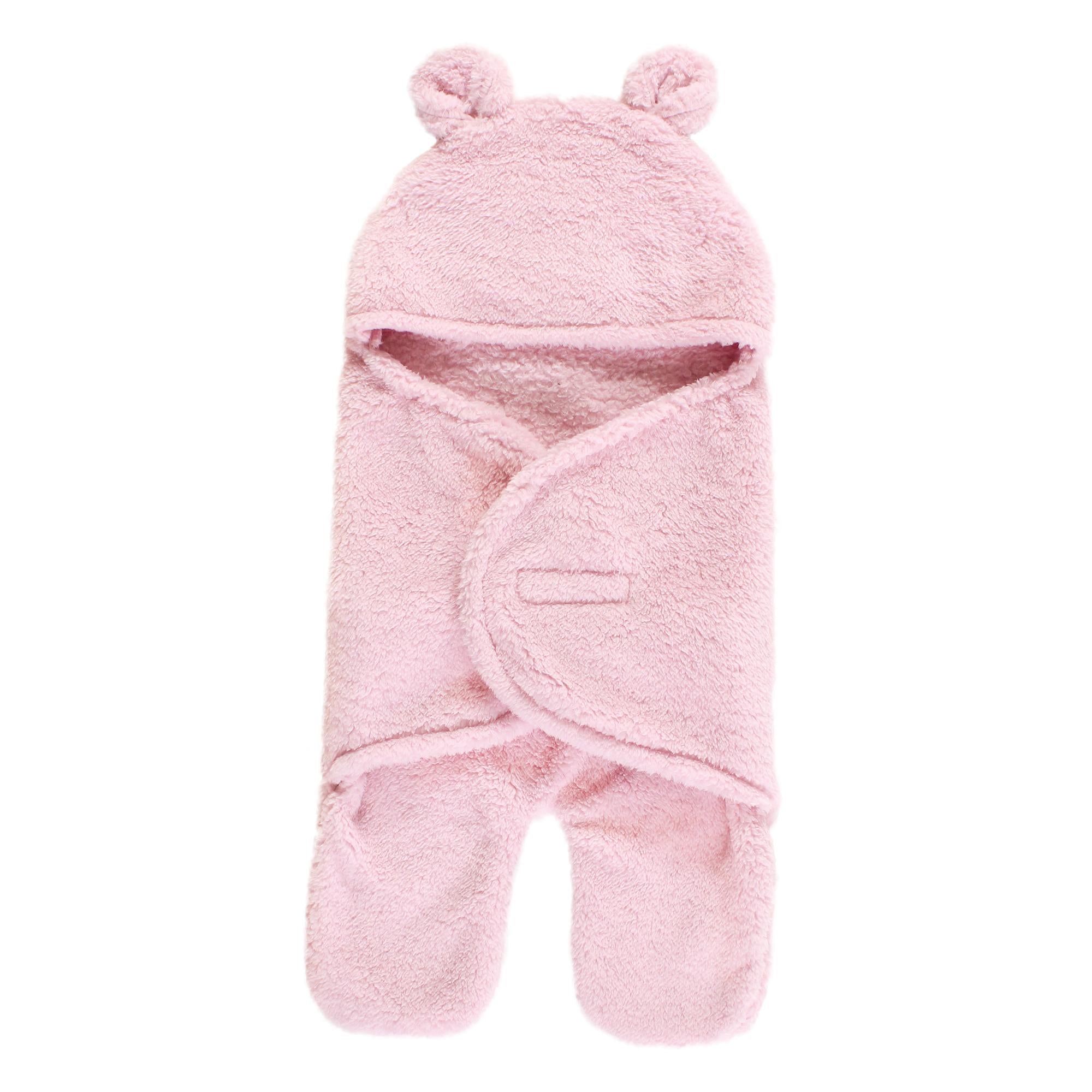 Girls Outdoor Sherpa Stroller Wrap, Blossom Petal