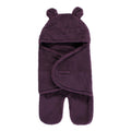 Girls Outdoor Sherpa Stroller Wrap, Velvet Violet