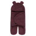 Unisex Outdoor Sherpa Stroller Wrap, Deep Merlot